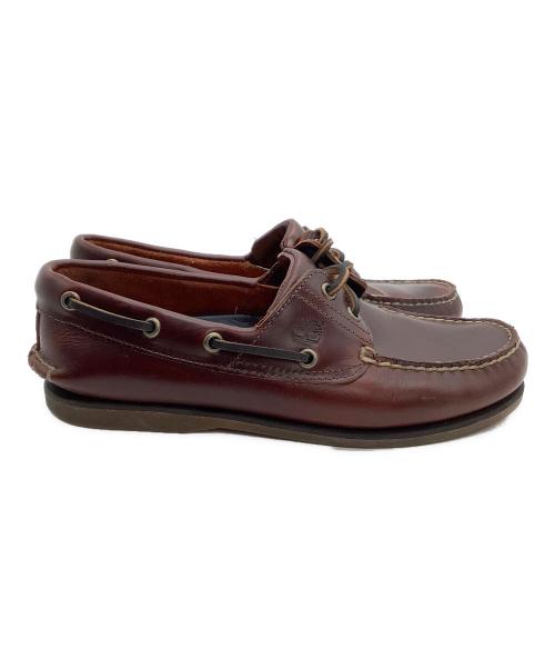 Timberland（ティンバーランド）Timberland (ティンバーランド) レザーシューズ 2EYE BOAT SHOES ブラウン サイズ:25.5の古着・服飾アイテム
