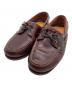 Timberland（ティンバーランド）の古着「レザーシューズ 2EYE BOAT SHOES」｜ブラウン