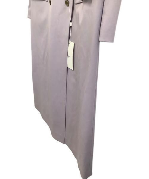 Ameri（アメリ）AMERI (アメリ) ロングコート ラベンダー サイズ:Sの古着・服飾アイテム