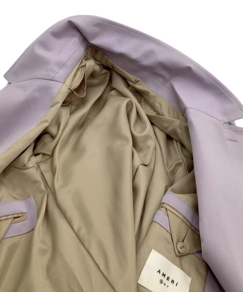 Ameri（アメリ）AMERI (アメリ) ロングコート ラベンダー サイズ:Sの古着・服飾アイテム
