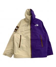 THE NORTH FACE×SUPREME（ザ ノース フェイス×シュプリーム）の古着「Split Taped Seam Shell Jacket」｜ベージュ×パープル