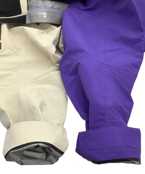 THE NORTH FACE（ザ ノース フェイス）THE NORTH FACE (ザ ノース フェイス) Supreme (シュプリーム) Split Taped Seam Shell Jacket ベージュ×パープル サイズ:Lの古着・服飾アイテム