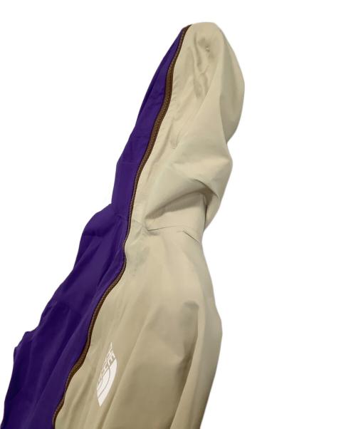 THE NORTH FACE（ザ ノース フェイス）THE NORTH FACE (ザ ノース フェイス) Supreme (シュプリーム) Split Taped Seam Shell Jacket ベージュ×パープル サイズ:Lの古着・服飾アイテム