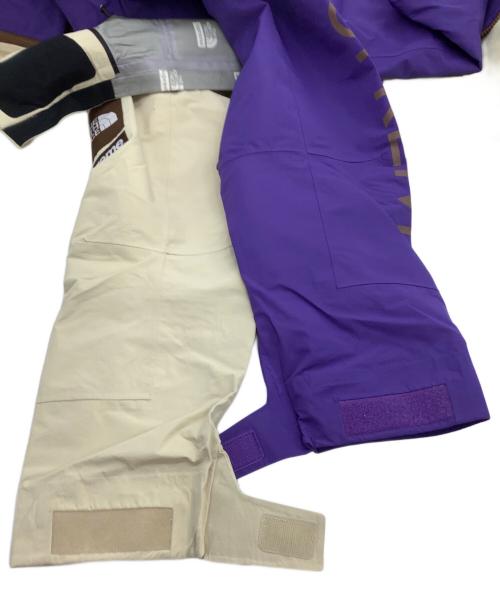 THE NORTH FACE（ザ ノース フェイス）THE NORTH FACE (ザ ノース フェイス) Supreme (シュプリーム) Split Taped Seam Shell Jacket ベージュ×パープル サイズ:Sの古着・服飾アイテム