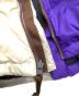 中古・古着 THE NORTH FACE (ザ ノース フェイス) SUPREME (シュプリーム) ダウンジャケット　Split Nuptse Jacket ベージュ×パープル サイズ:L：65000円