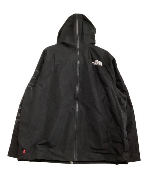 THE NORTH FACE（ザ ノース フェイス）THE NORTH FACE (ザ ノース フェイス) SUPREME (シュプリーム) Split Taped Seam Shell Jacket ブラック サイズ:Sの古着・服飾アイテム