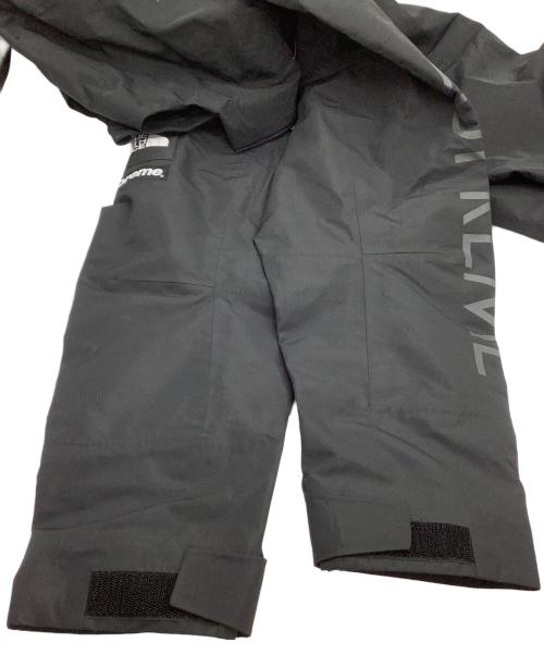 THE NORTH FACE（ザ ノース フェイス）THE NORTH FACE (ザ ノース フェイス) SUPREME (シュプリーム) Split Taped Seam Shell Jacket ブラック サイズ:Sの古着・服飾アイテム