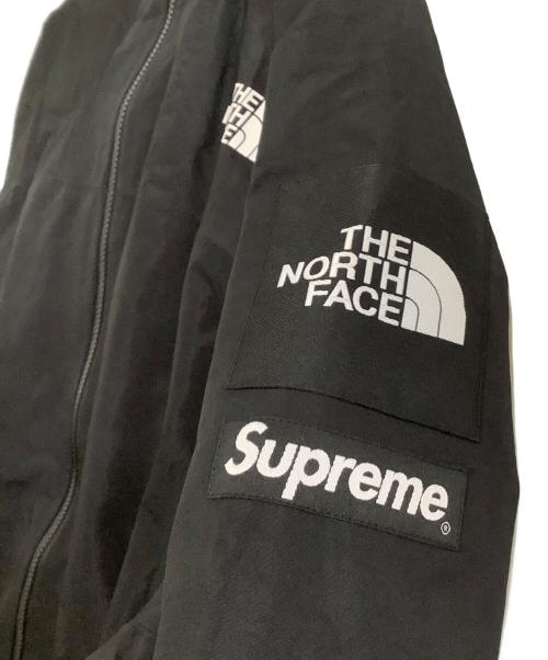 THE NORTH FACE（ザ ノース フェイス）THE NORTH FACE (ザ ノース フェイス) SUPREME (シュプリーム) Split Taped Seam Shell Jacket ブラック サイズ:Sの古着・服飾アイテム