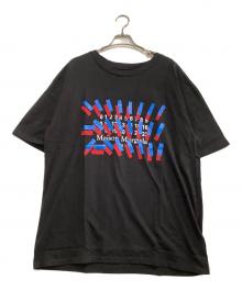 Maison Margiela（メゾンマルジェラ）の古着「半袖Tシャツ　カレンダータグ グラフィックTシャツ」｜ブラック