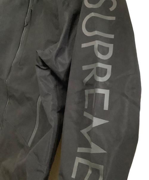 THE NORTH FACE（ザ ノース フェイス）THE NORTH FACE (ザ ノース フェイス) Supreme (シュプリーム) Split Taped Seam Shell Jacket ブラック サイズ:Mの古着・服飾アイテム