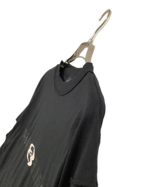 BALENCIAGA（バレンシアガ）BALENCIAGA (バレンシアガ) フロントロゴプリントTシャツ ブラック サイズ:Lの古着・服飾アイテム