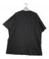 BALENCIAGA (バレンシアガ) フロントロゴプリントTシャツ ブラック サイズ:L：35000円