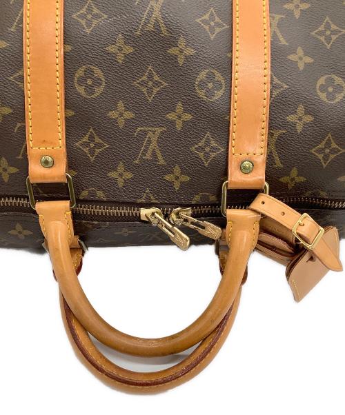 LOUIS VUITTON（ルイ ヴィトン）LOUIS VUITTON (ルイ ヴィトン) トラベルバッグ モノグラム キーポル50 ブラウンの古着・服飾アイテム