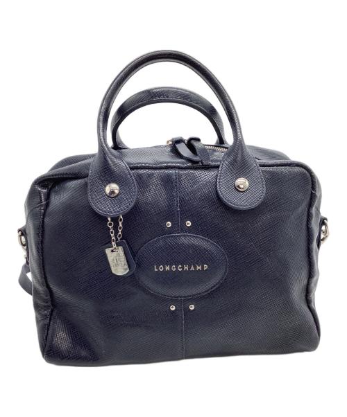 LONGCHAMP（ロンシャン）LONGCHAMP (ロンシャン) 2WAYバッグ ネイビーの古着・服飾アイテム