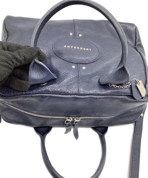 LONGCHAMP（ロンシャン）LONGCHAMP (ロンシャン) 2WAYバッグ ネイビーの古着・服飾アイテム