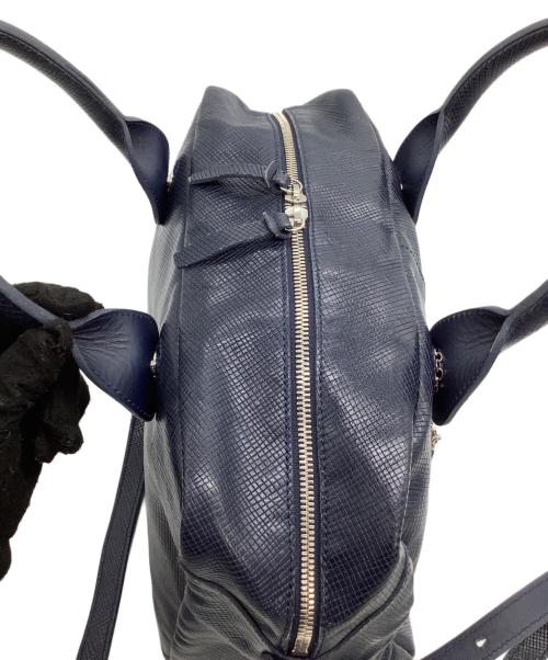 LONGCHAMP（ロンシャン）LONGCHAMP (ロンシャン) 2WAYバッグ ネイビーの古着・服飾アイテム