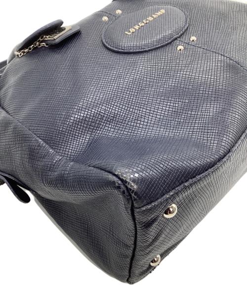 LONGCHAMP（ロンシャン）LONGCHAMP (ロンシャン) 2WAYバッグ ネイビーの古着・服飾アイテム