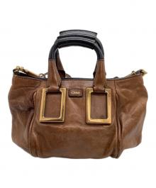 Chloe（クロエ）の古着「2WAYバッグ エテル」｜ブラウン