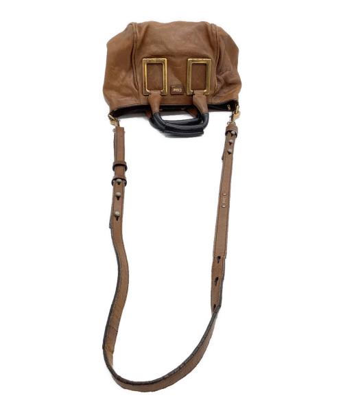 Chloe（クロエ）Chloe (クロエ) 2WAYバッグ エテル ブラウンの古着・服飾アイテム
