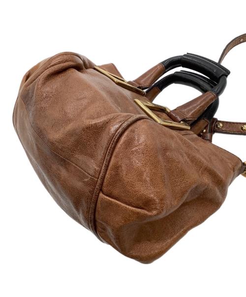 Chloe（クロエ）Chloe (クロエ) 2WAYバッグ エテル ブラウンの古着・服飾アイテム