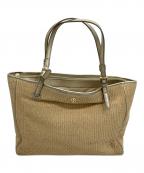 TORY BURCHトリーバーチ）の古着「ストロートートバッグ」