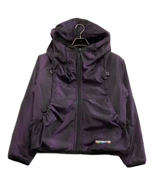 FINAL HOME（ファイナルホーム）FINAL HOME (ファイナルホーム) 裏ボアジャケット パープル サイズ:Sの古着・服飾アイテム