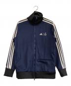 adidasアディダス）の古着「トラックジャケット　クラブハウス」｜ネイビー