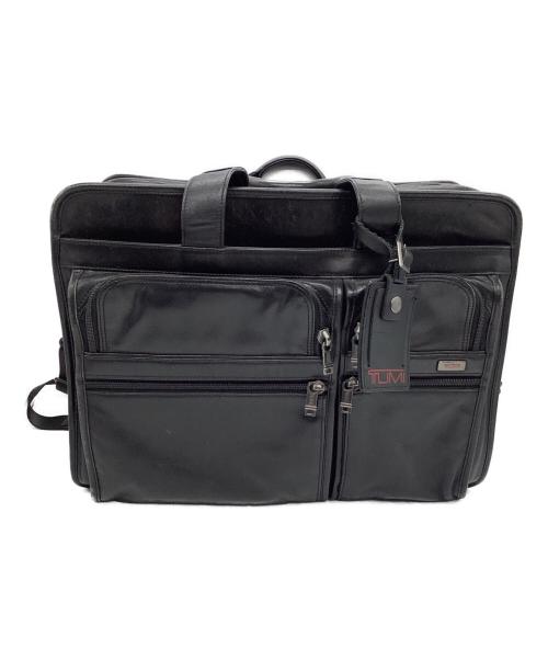 TUMI（トゥミ）TUMI (トゥミ) レザーブリーフケース ブラックの古着・服飾アイテム