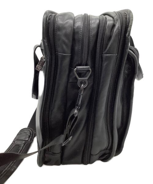 TUMI（トゥミ）TUMI (トゥミ) レザーブリーフケース ブラックの古着・服飾アイテム