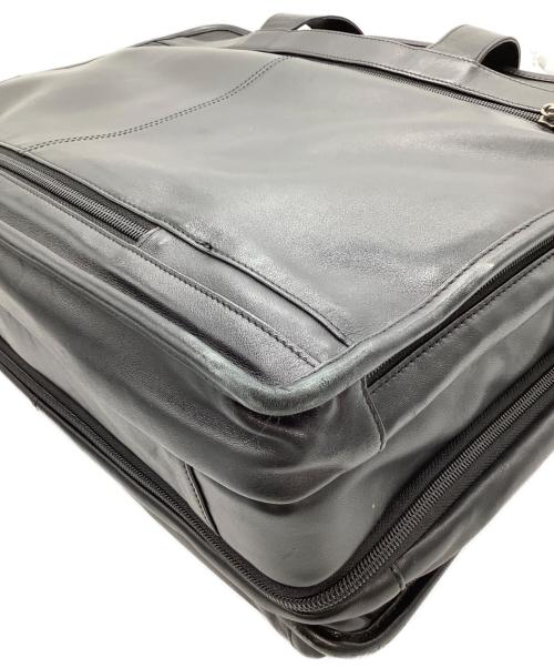 TUMI（トゥミ）TUMI (トゥミ) レザーブリーフケース ブラックの古着・服飾アイテム
