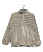 Pilgrim Surf+Supplyピルグリム サーフサプライ）の古着「Mosley Inlay Popover」｜ホワイト×ベージュ