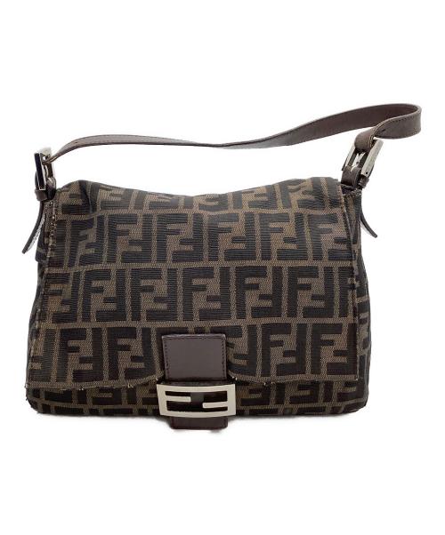 FENDI（フェンディ）FENDI (フェンディ) ワンショルダーバッグ ズッカ ブラウンの古着・服飾アイテム