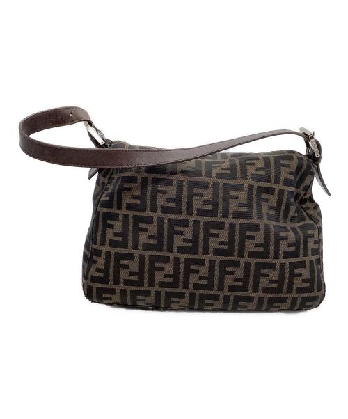 FENDI（フェンディ）FENDI (フェンディ) ワンショルダーバッグ ズッカ ブラウンの古着・服飾アイテム