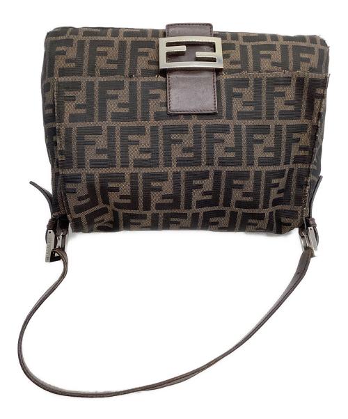 FENDI（フェンディ）FENDI (フェンディ) ワンショルダーバッグ ズッカ ブラウンの古着・服飾アイテム
