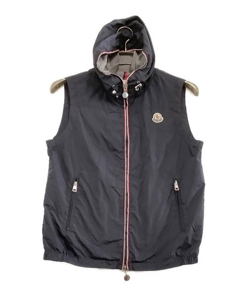 MONCLER（モンクレール）MONCLER (モンクレール) ナイロンベスト ネイビー サイズ:1の古着・服飾アイテム