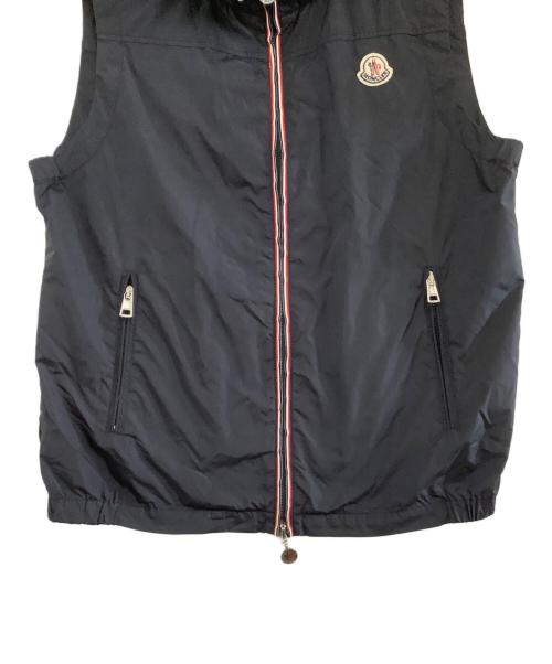 MONCLER（モンクレール）MONCLER (モンクレール) ナイロンベスト ネイビー サイズ:1の古着・服飾アイテム