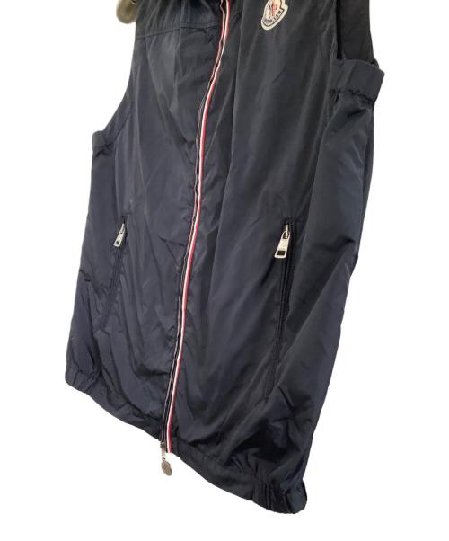 MONCLER（モンクレール）MONCLER (モンクレール) ナイロンベスト ネイビー サイズ:1の古着・服飾アイテム