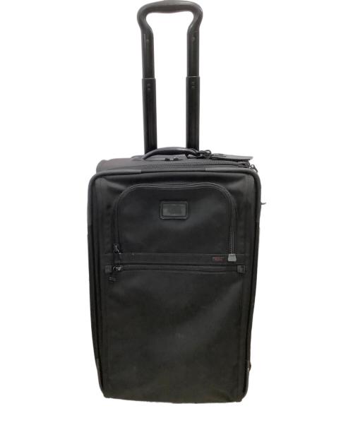 TUMI（トゥミ）TUMI (トゥミ) キャリーバッグ フリークエント・トラベラー・ジッパード・エクスパンダブル・キャリーオン ブラックの古着・服飾アイテム