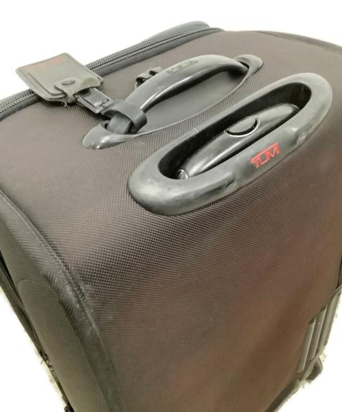 TUMI（トゥミ）TUMI (トゥミ) キャリーバッグ フリークエント・トラベラー・ジッパード・エクスパンダブル・キャリーオン ブラックの古着・服飾アイテム