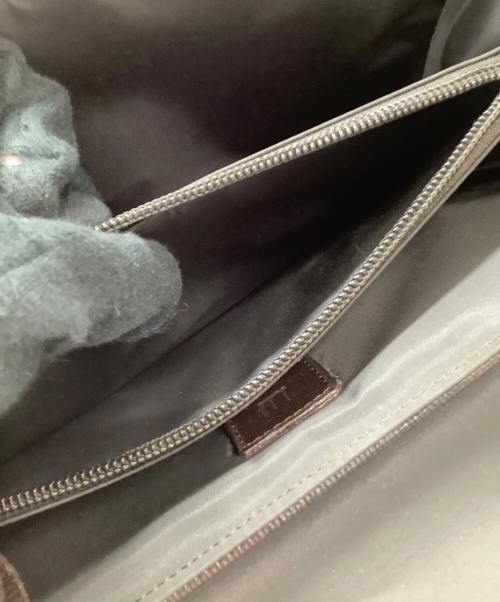 dunhill（ダンヒル）dunhill (ダンヒル) ショルダーバッグ ブラウンの古着・服飾アイテム