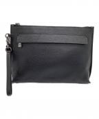 COACHコーチ）の古着「クラッチバッグ」｜ブラック