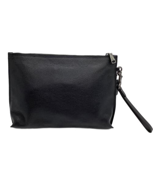 COACH（コーチ）COACH (コーチ) クラッチバッグ ブラックの古着・服飾アイテム