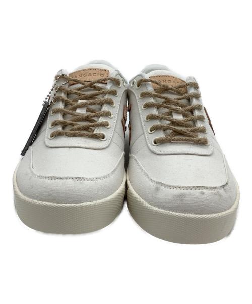 Sangacio（サンガッチョ）SANGACIO (サンガッチョ) にゅ～ずスニーカー ホワイト サイズ:26.5の古着・服飾アイテム
