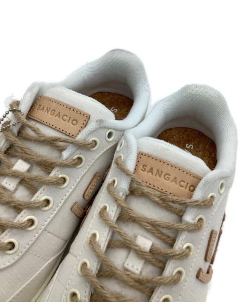 Sangacio（サンガッチョ）SANGACIO (サンガッチョ) にゅ～ずスニーカー ホワイト サイズ:26.5の古着・服飾アイテム
