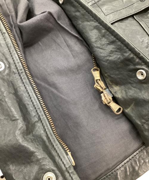 edition（エディション）Edition (エディション) レザージャケット ブラック サイズ:48の古着・服飾アイテム