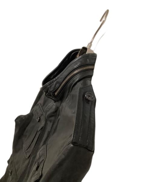 edition（エディション）Edition (エディション) レザージャケット ブラック サイズ:48の古着・服飾アイテム