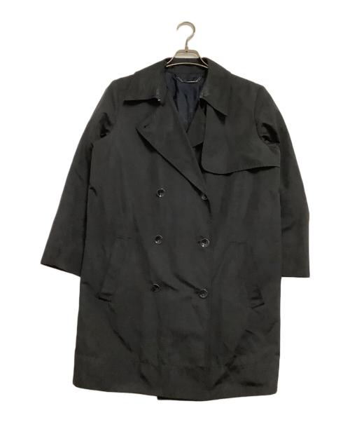 Max Mara Studio（マックスマーラ ストゥディオ）Max Mara Studio (マックスマーラ ストゥディオ) ステンカラーコート　オーティーエス ブラック サイズ:48の古着・服飾アイテム