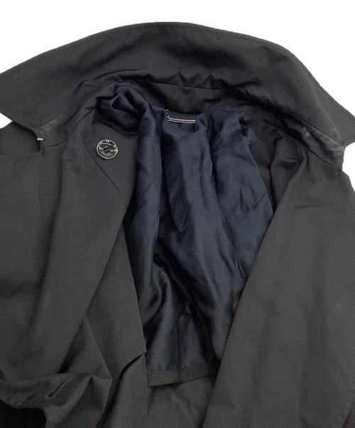 Max Mara Studio（マックスマーラ ストゥディオ）Max Mara Studio (マックスマーラ ストゥディオ) ステンカラーコート　オーティーエス ブラック サイズ:48の古着・服飾アイテム