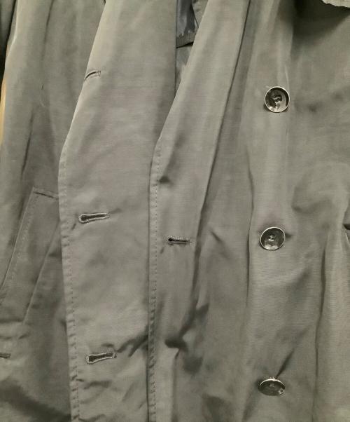 Max Mara Studio（マックスマーラ ストゥディオ）Max Mara Studio (マックスマーラ ストゥディオ) ステンカラーコート　オーティーエス ブラック サイズ:48の古着・服飾アイテム