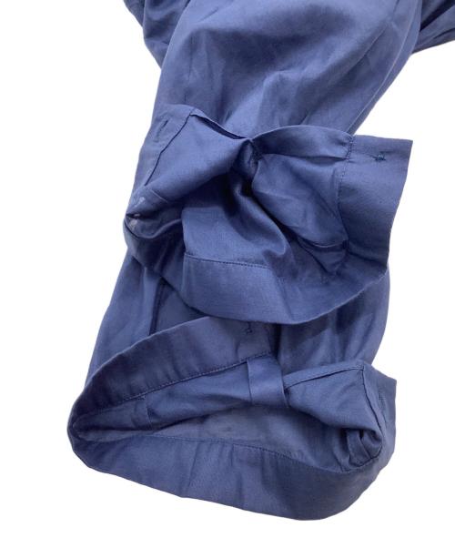 JIL SANDER（ジルサンダー）JIL SANDER (ジルサンダー) 長袖ブラウス ネイビー サイズ:36の古着・服飾アイテム